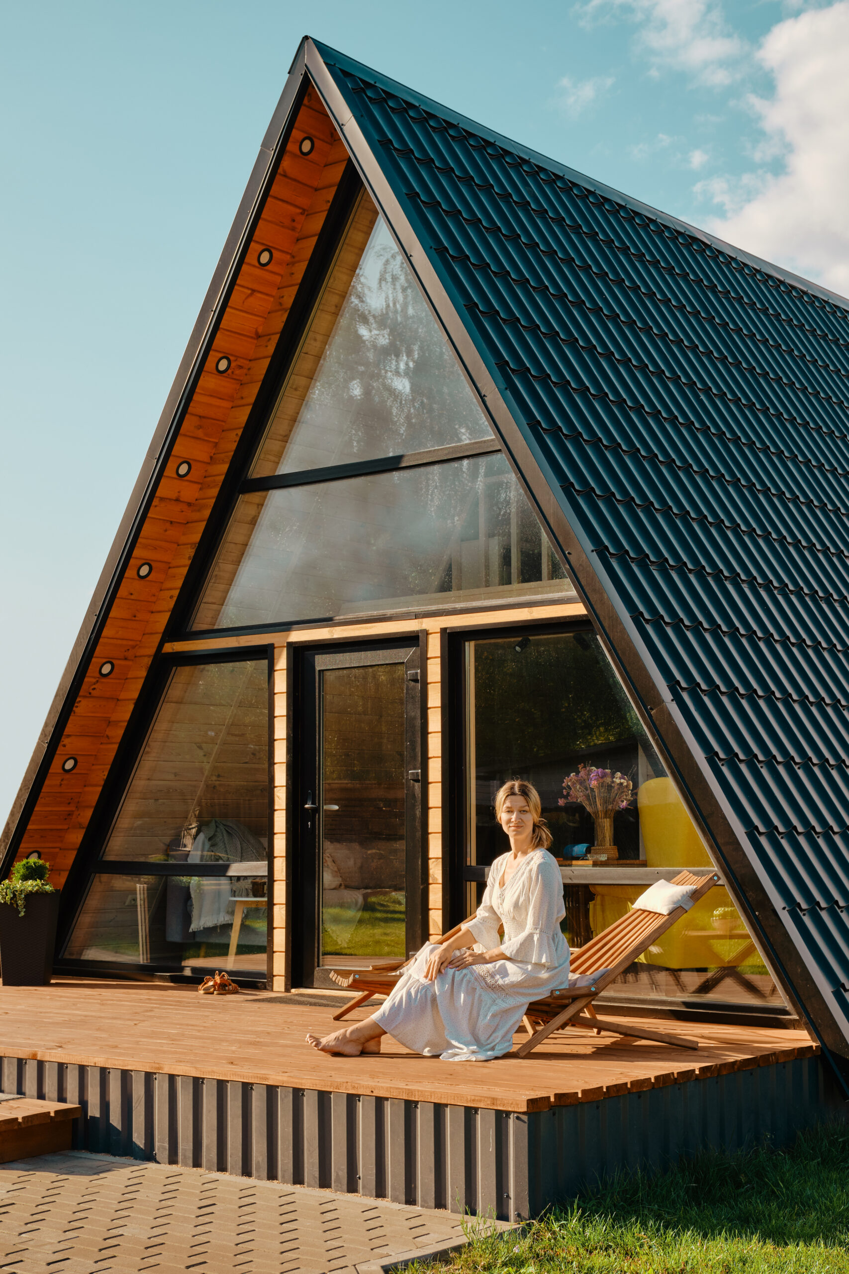 aframe-house-solar